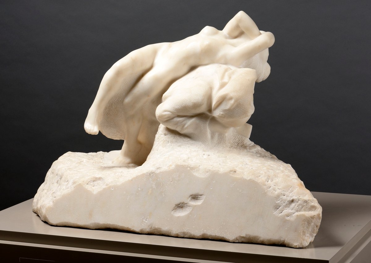 A tentação de Saint Antoinen de Auguste Rodin