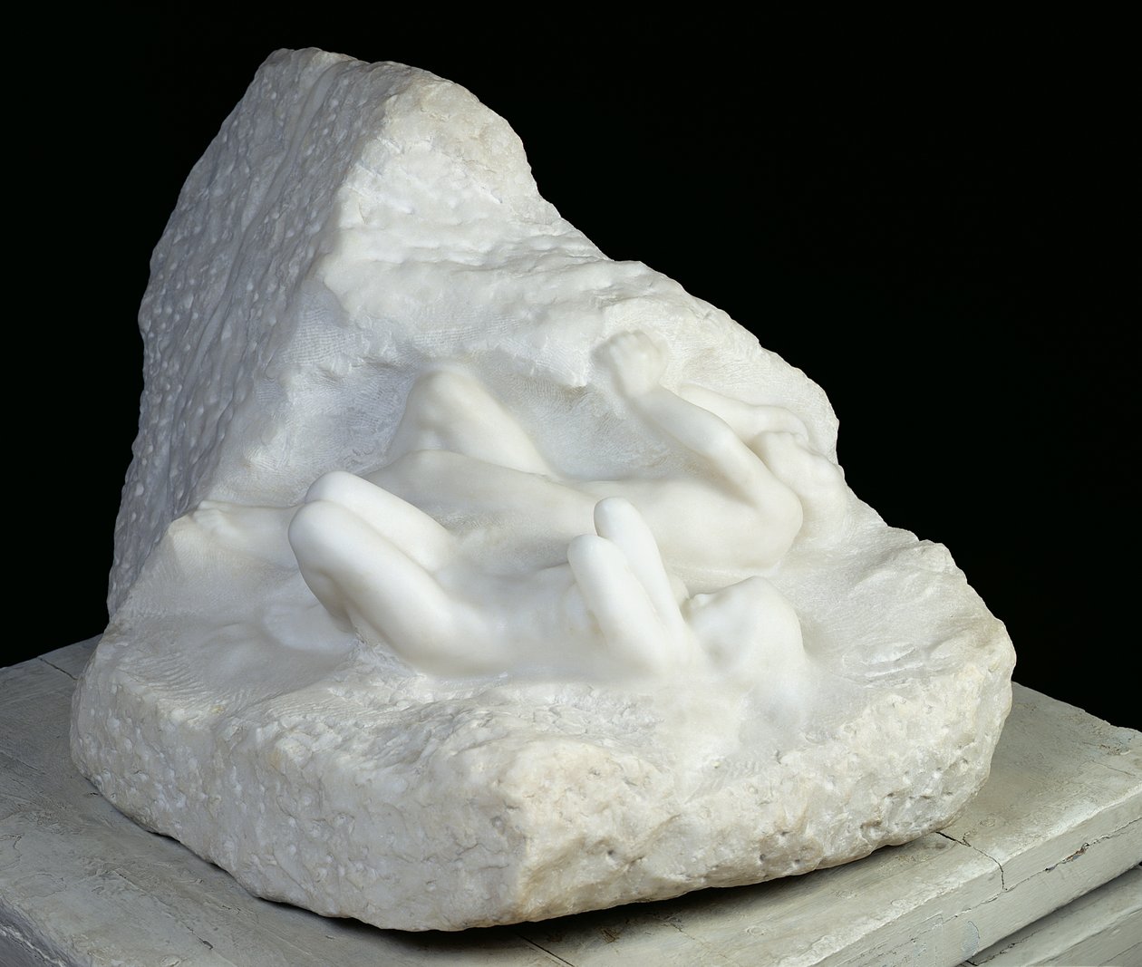 Adão e Eva, 1905 (mármore) de Auguste Rodin