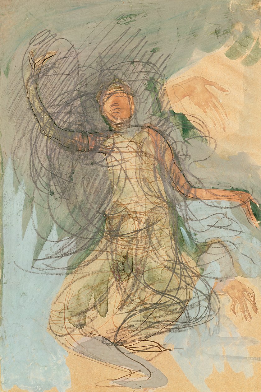 Dançarino do Camboja de Auguste Rodin