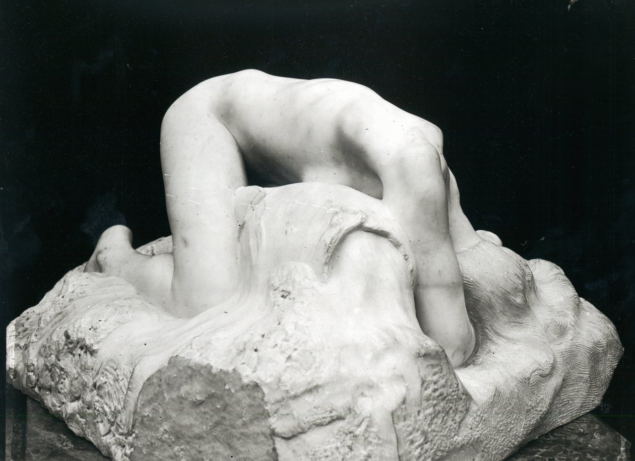 Danaid (mármore) (veja também 83647) de Auguste Rodin