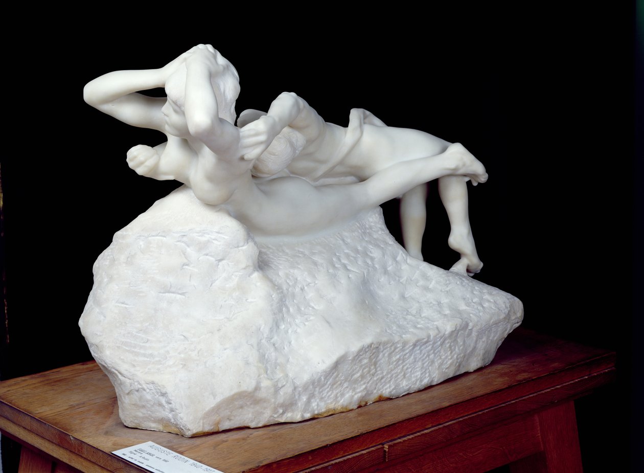 Escape Love, c.1887-1900 (mármore) de Auguste Rodin