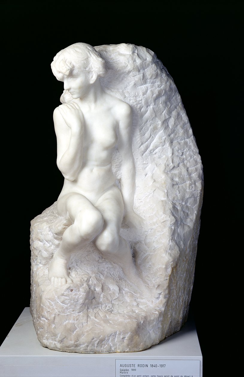 Galatéia, 1889 (mármore) de Auguste Rodin