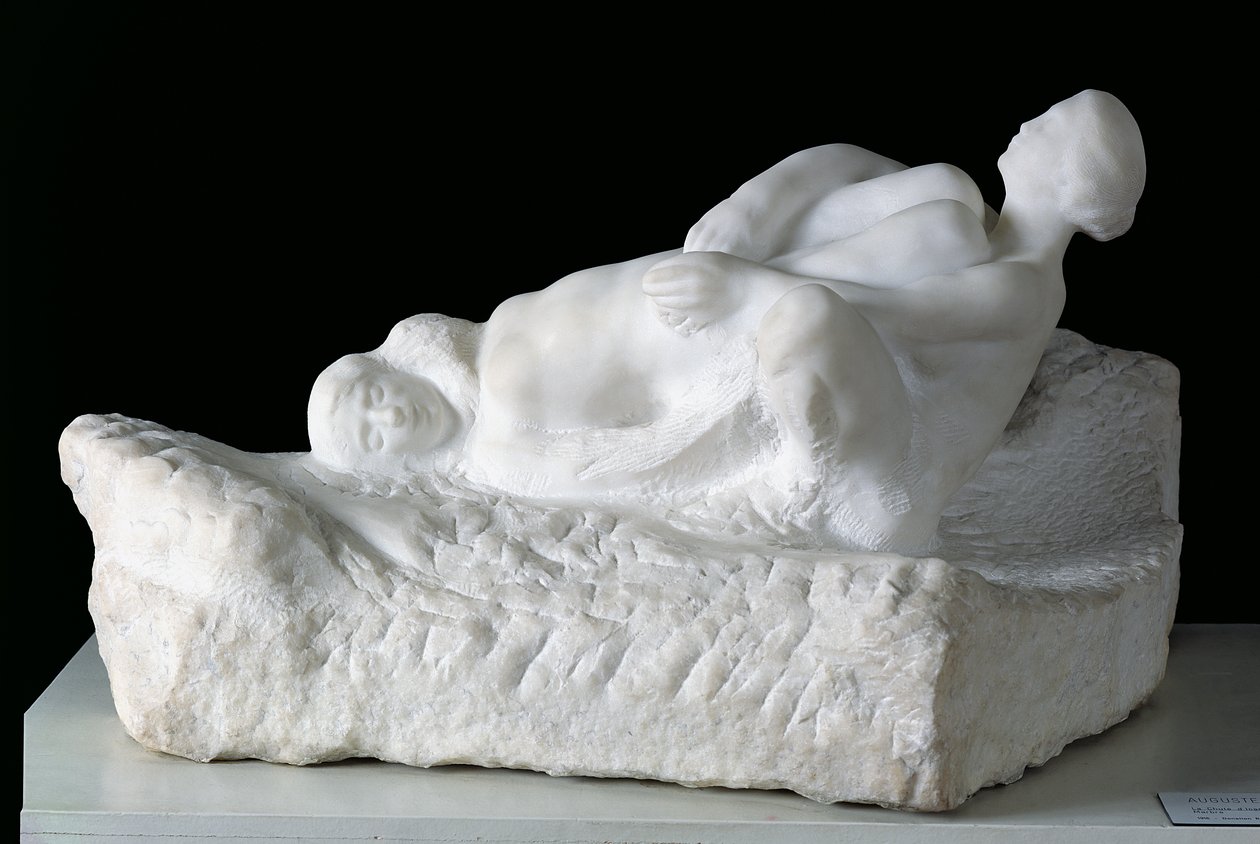 Icarus Falling, antes de 1910 (mármore) de Auguste Rodin