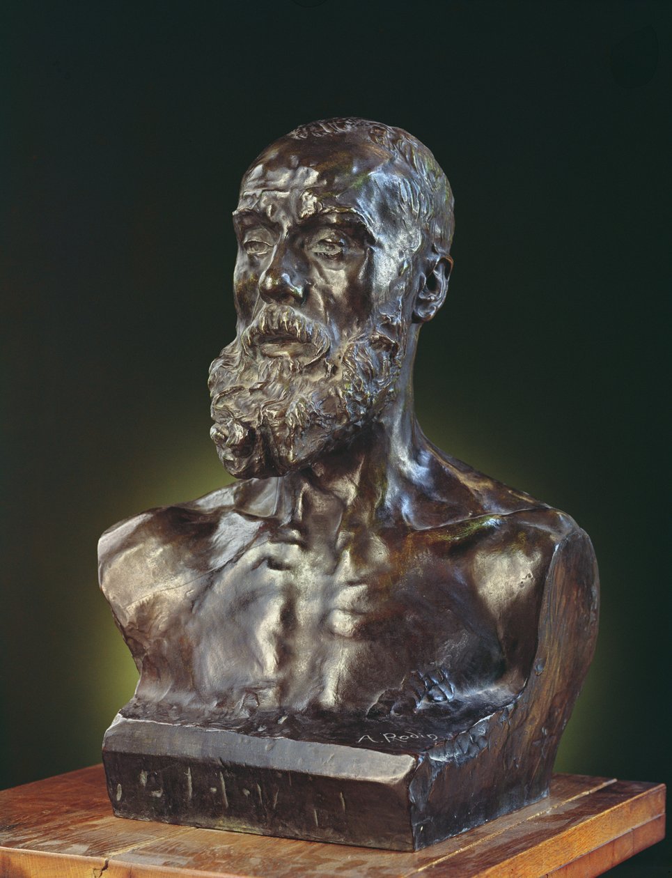 Jean-Paul Laurens, 1881 (bronze) de Auguste Rodin