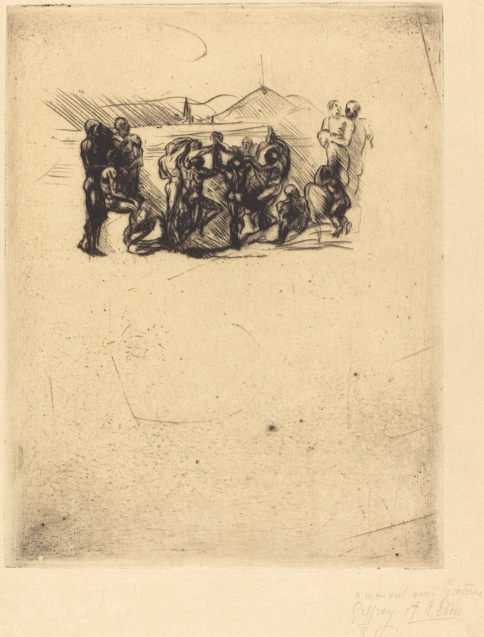 A rodada de Auguste Rodin