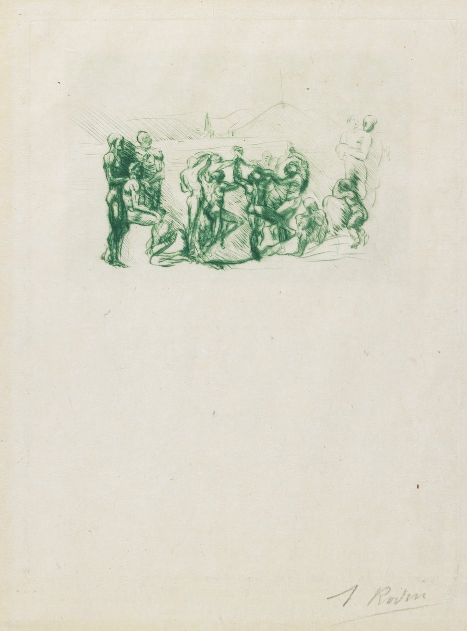 La Ronde, c. 1883-1884 de Auguste Rodin