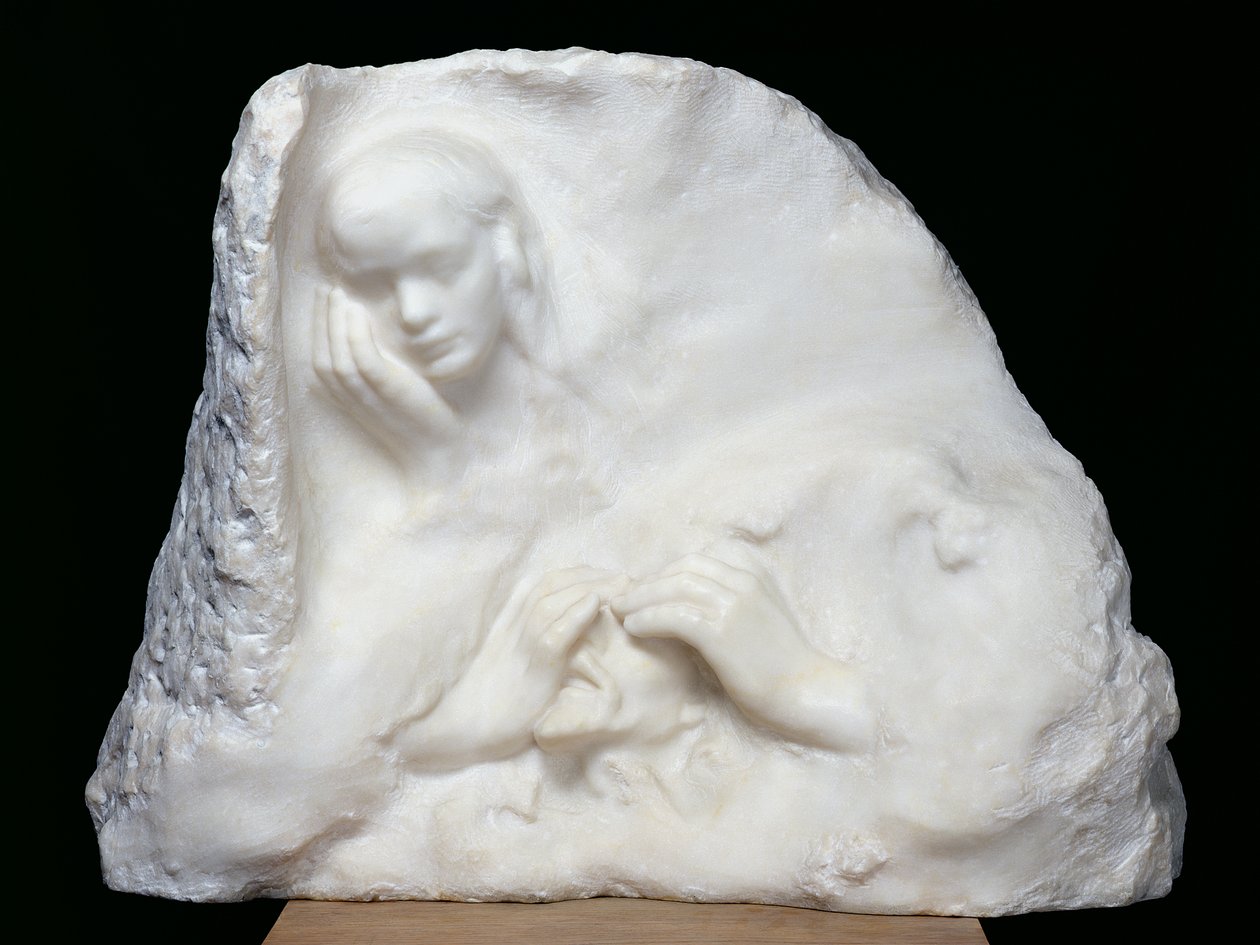 Última Visão, ou Estrela da Manhã, 1903 (mármore) de Auguste Rodin