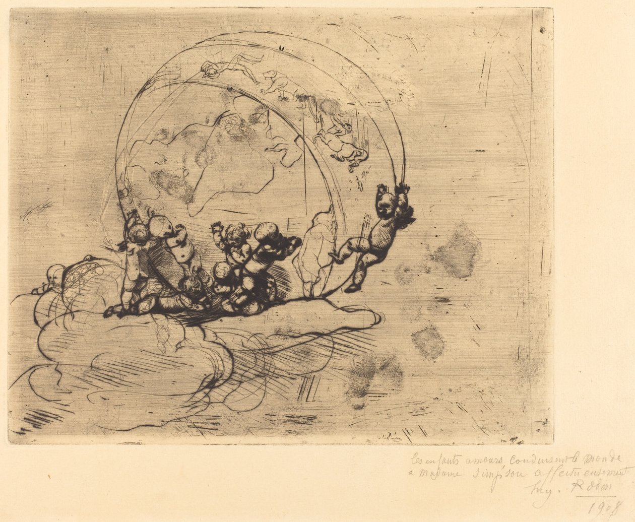Adora liderar o mundo de Auguste Rodin