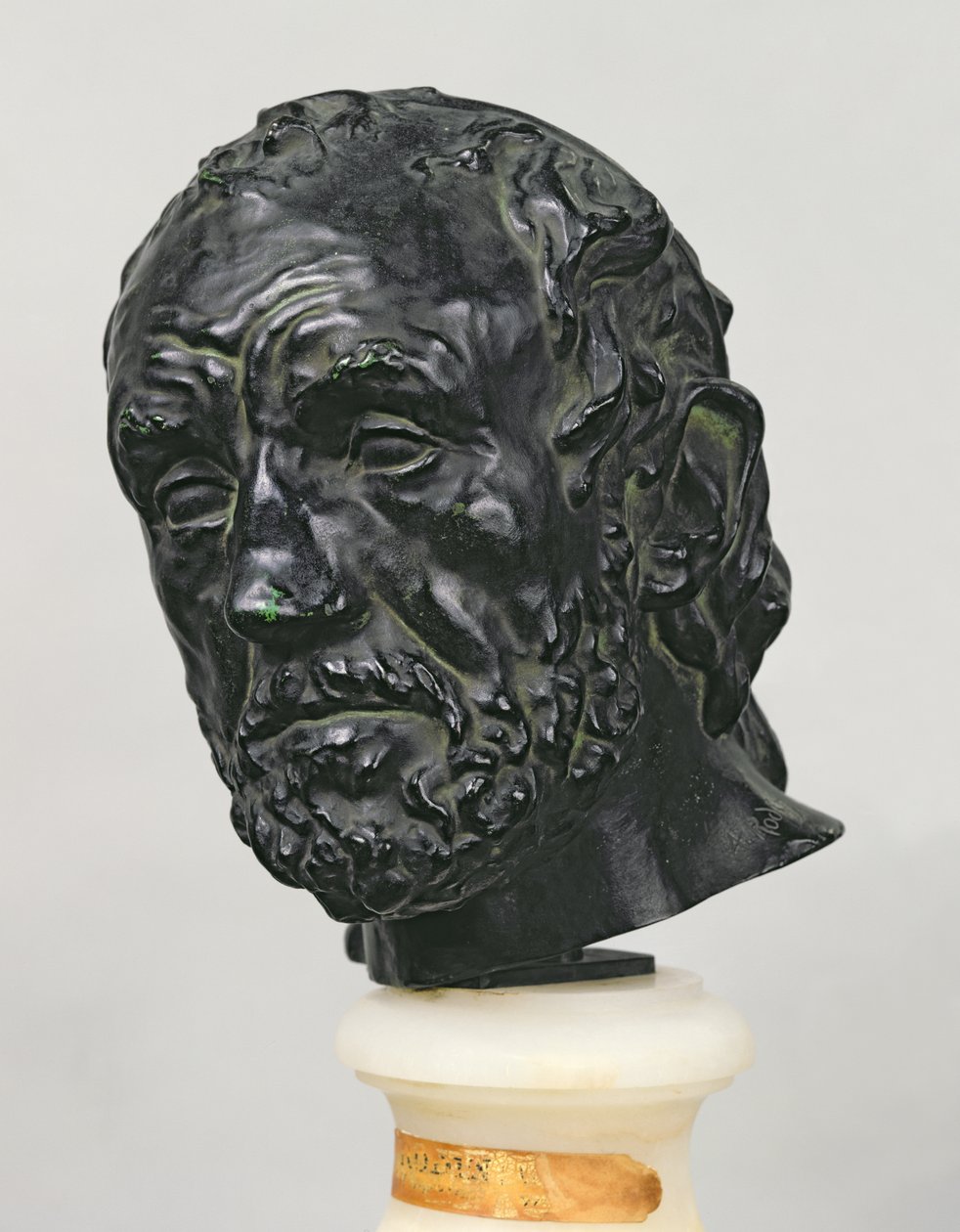 Homem com Nariz Quebrado, 1865 (bronze) de Auguste Rodin