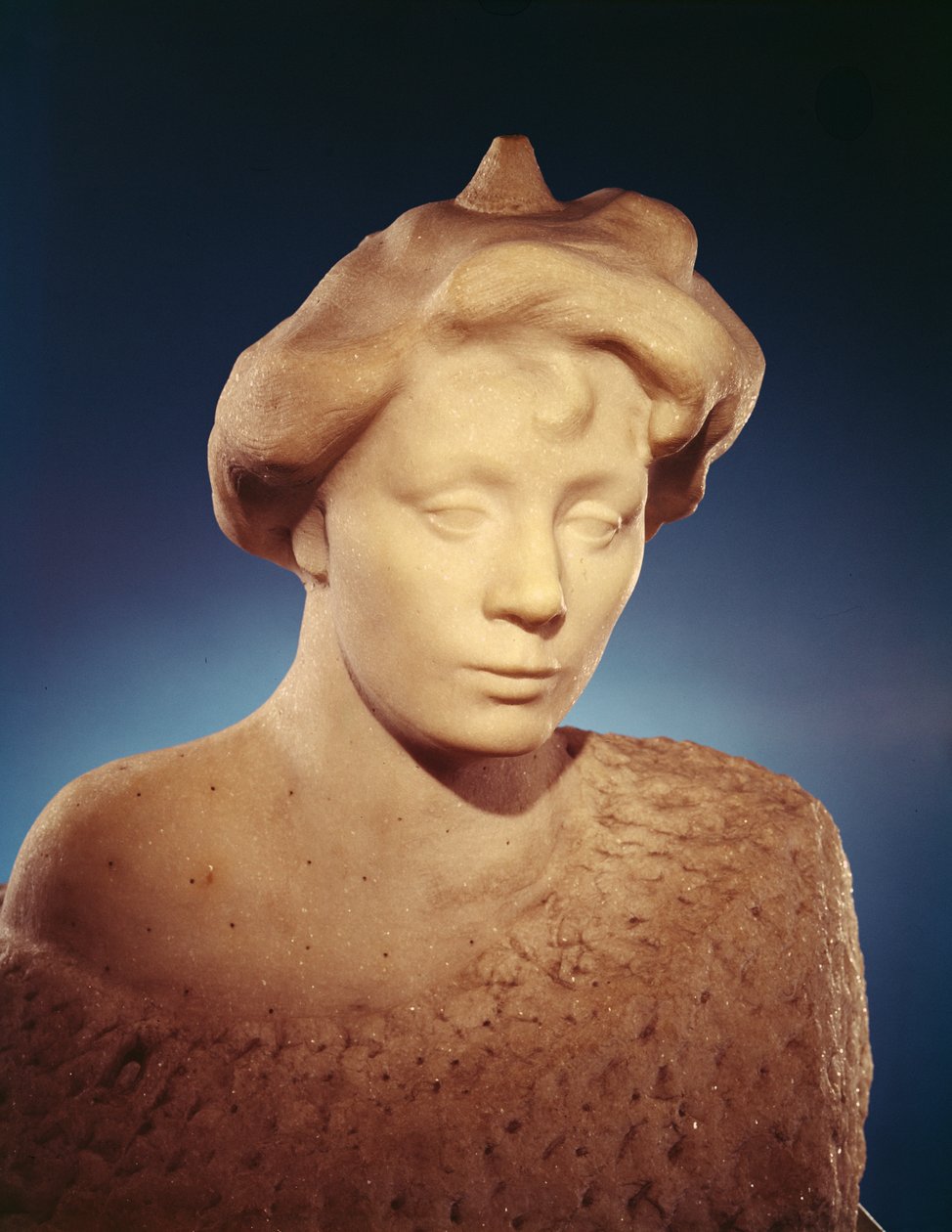 Miss Eve Fairfax, 1904 (mármore) de Auguste Rodin