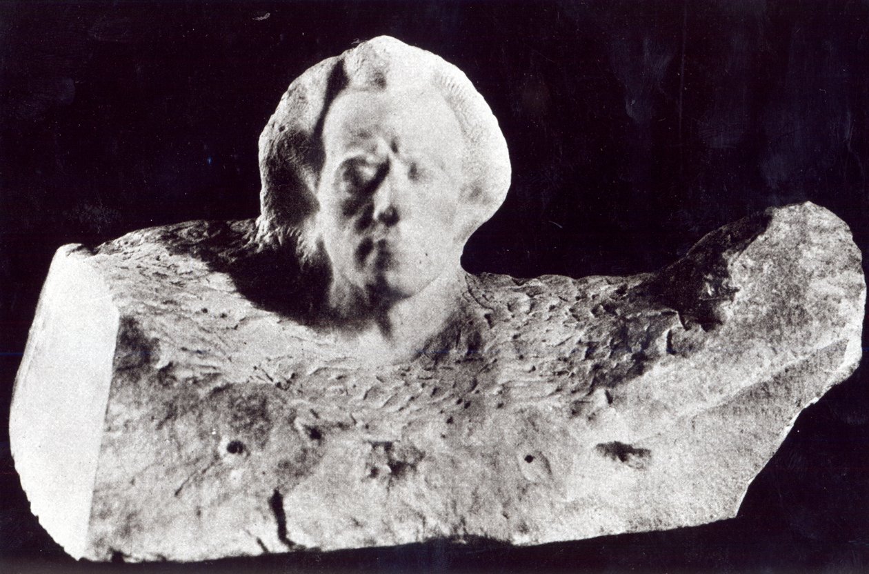 Mozart (Portrait of Mahler), 1911 (mármore) de Auguste Rodin