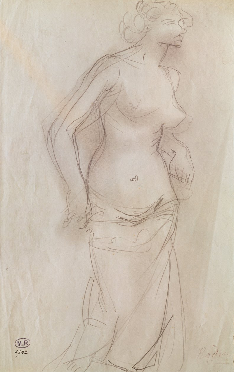 Nu de Auguste Rodin