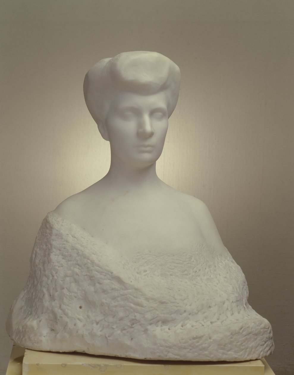 Retrato de VS Eliseyeva, 1906 (mármore) de Auguste Rodin