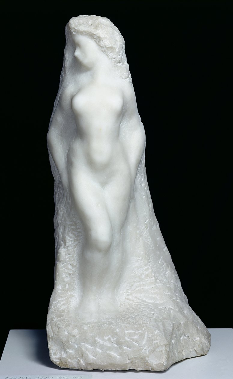 Psique, ou Pomona, c.1905 (mármore) de Auguste Rodin