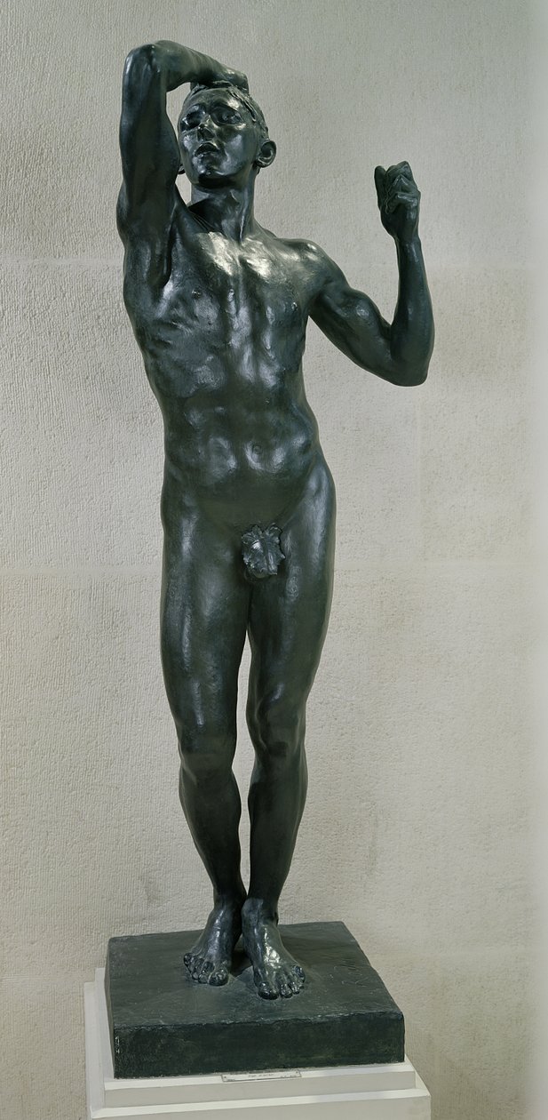 A Idade do Bronze (bronze) de Auguste Rodin