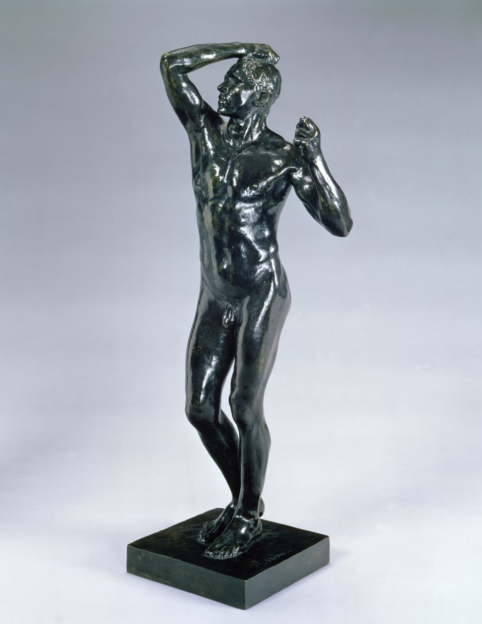 A Idade do Bronze, 1877 (bronze) de Auguste Rodin