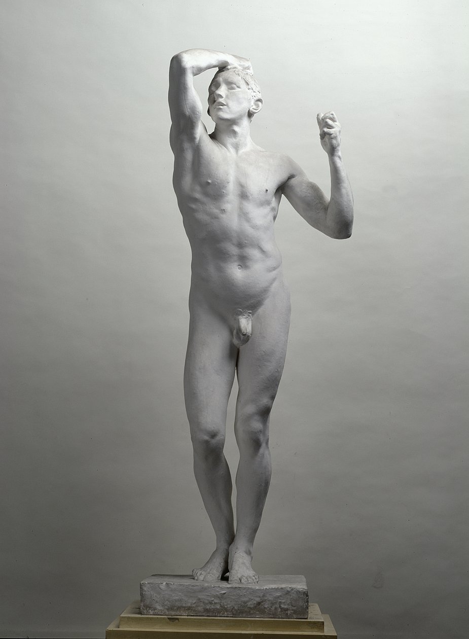 A Idade do Bronze, c.1877 (gesso) de Auguste Rodin