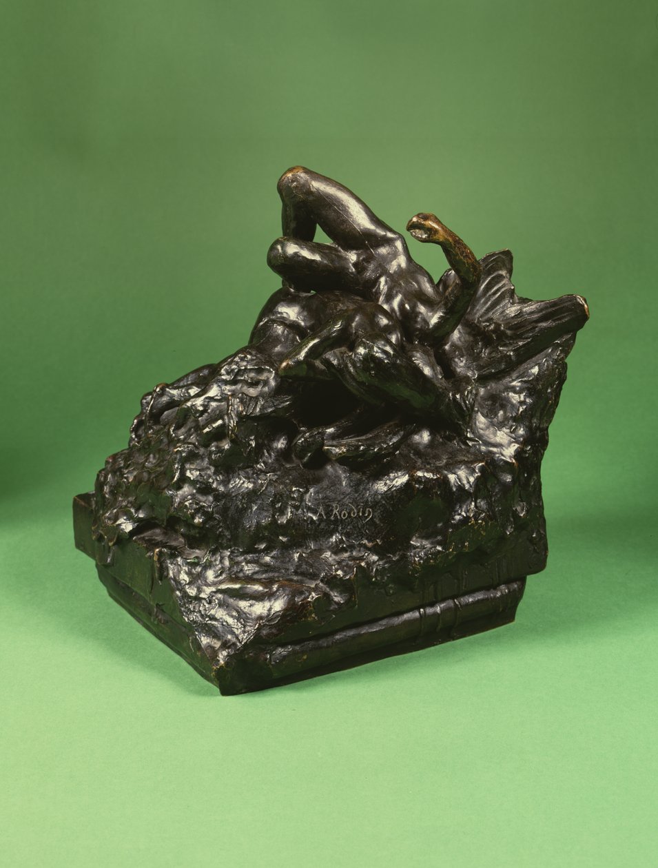 A queda de Ícaro (bronze) de Auguste Rodin