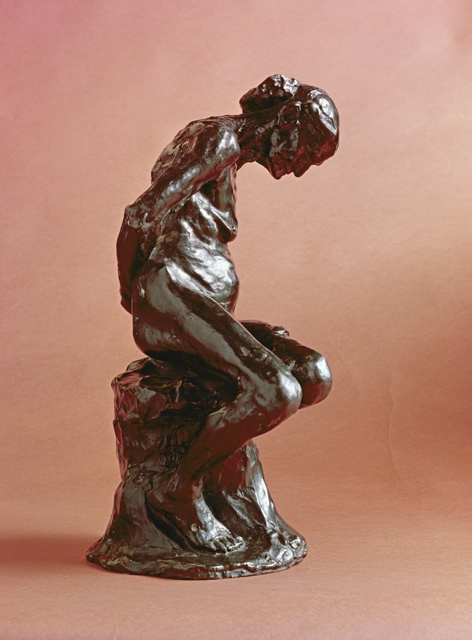 The Old Courtesan, 1885 (bronze) de Auguste Rodin