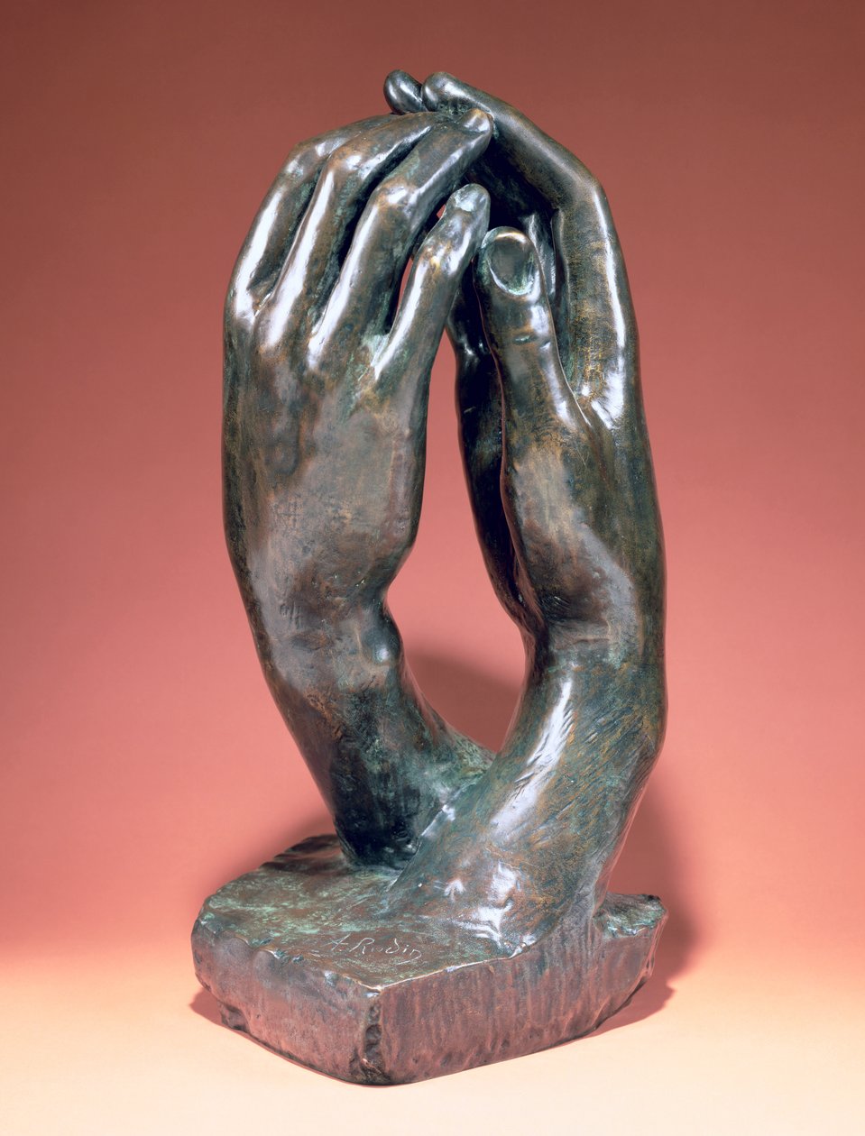 O Segredo, c.1910 (bronze) (ver também 42017) de Auguste Rodin