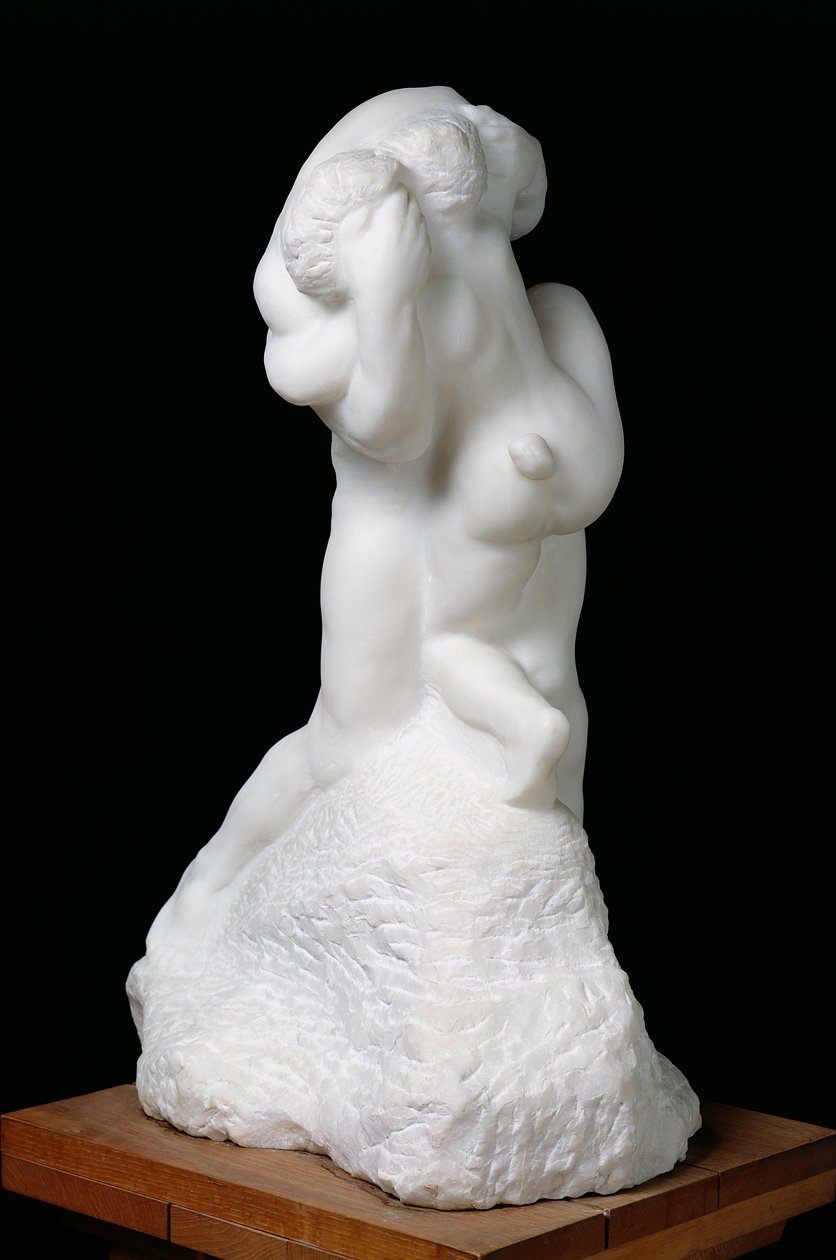 O pecado, c.1900 (mármore) de Auguste Rodin