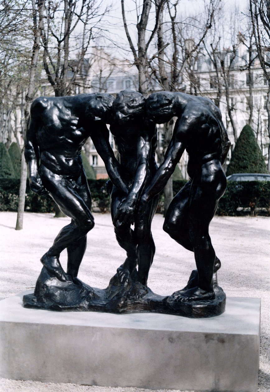 The Three Shades, 1881 (bronze) de Auguste Rodin