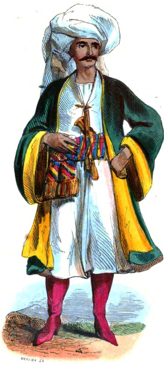 Auguste Wahlen, hábitos, usos e figurinos de todos os povos do mundo, volume 1. Editora The Historical-Artistic Library, 1843 de Auguste Wahlen