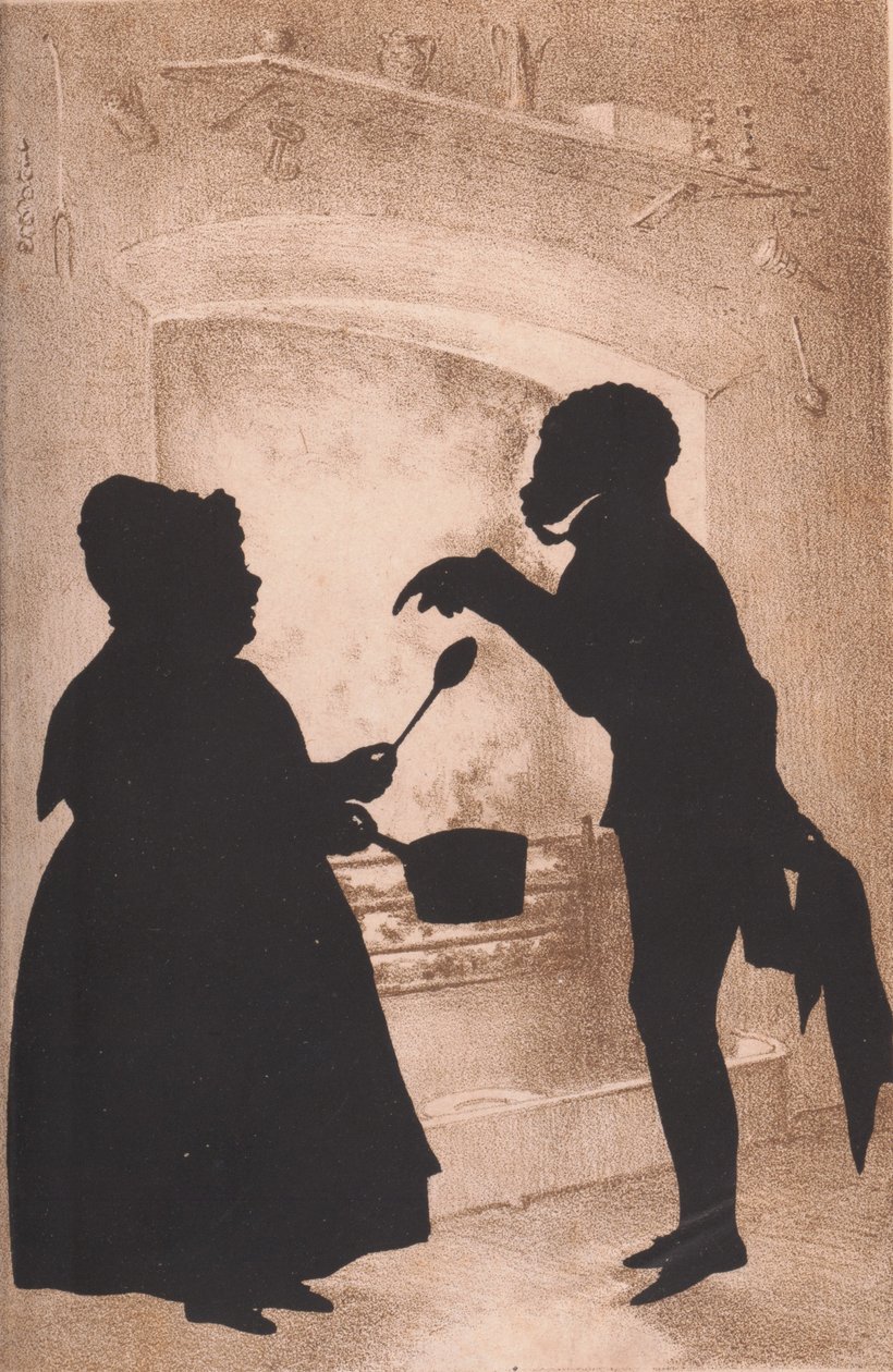 Um Tratado sobre Semelhanças de Silhuetas, 1835. de Auguste Amant Constant Fidele Edouart