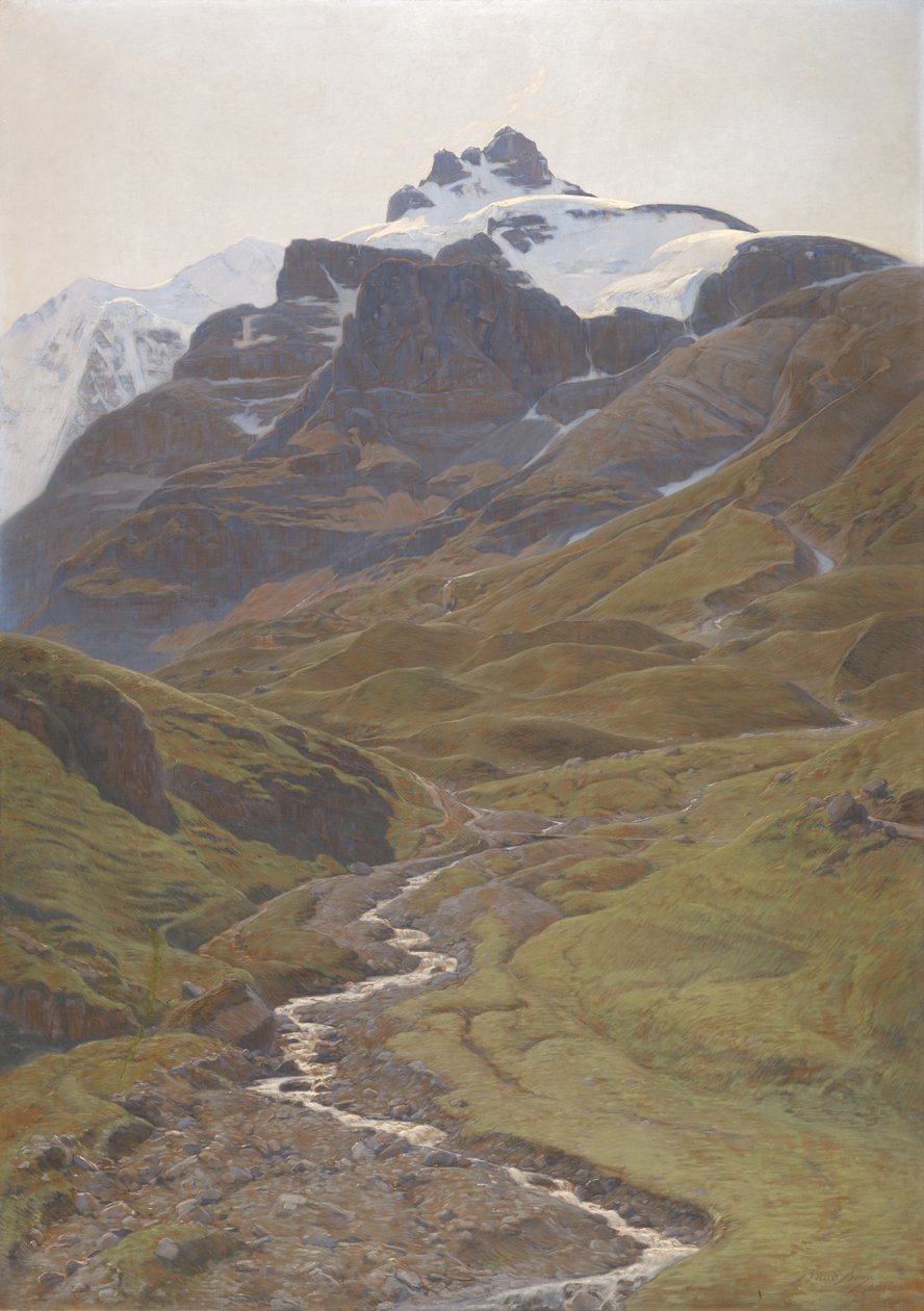 Vista da mulher de Wilde de Auguste Baud Bovy