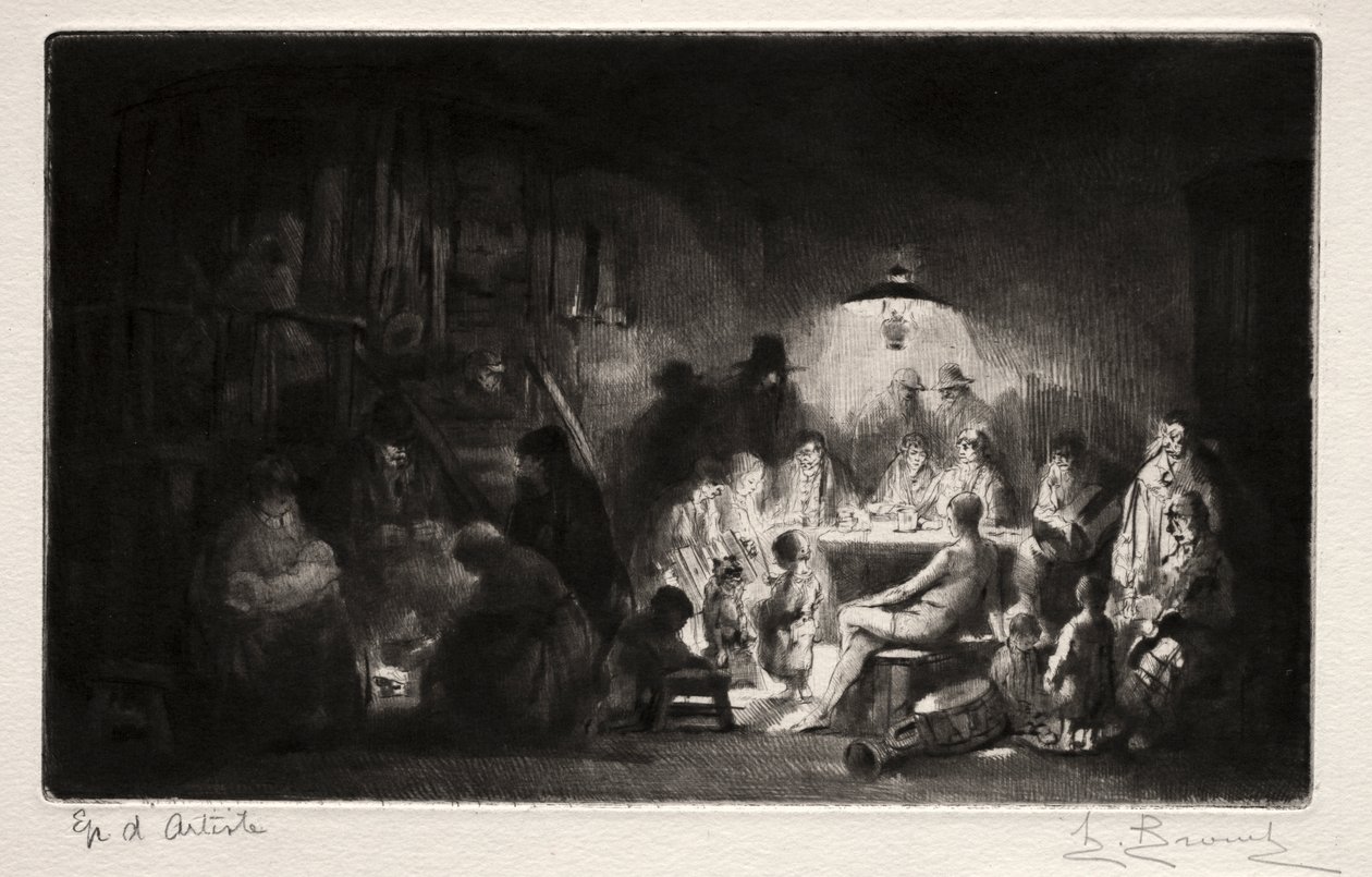 O Circo da Francônia de Auguste Brouet