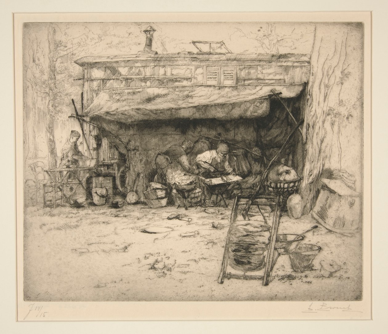 Os Tinkers de Auguste Brouet