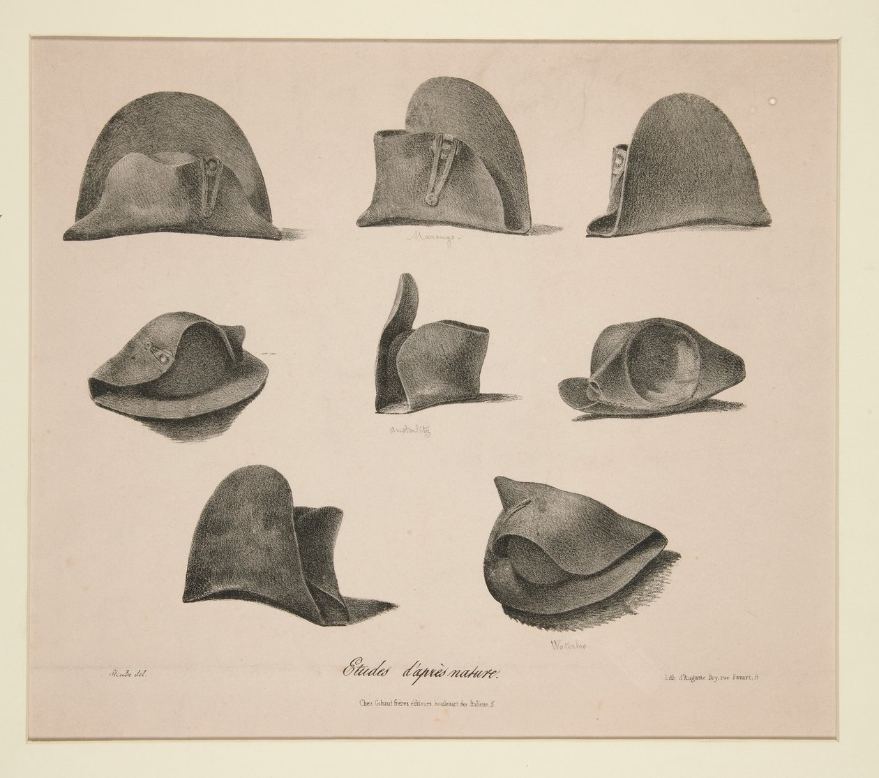 Estudos de de Auguste Bry