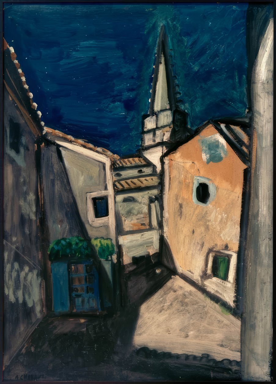 A aldeia de Graveson de Auguste Chabaud