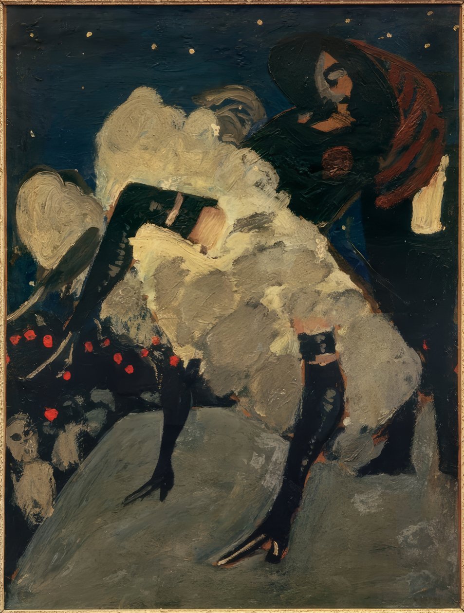 Cancan francês de Auguste Chabaud