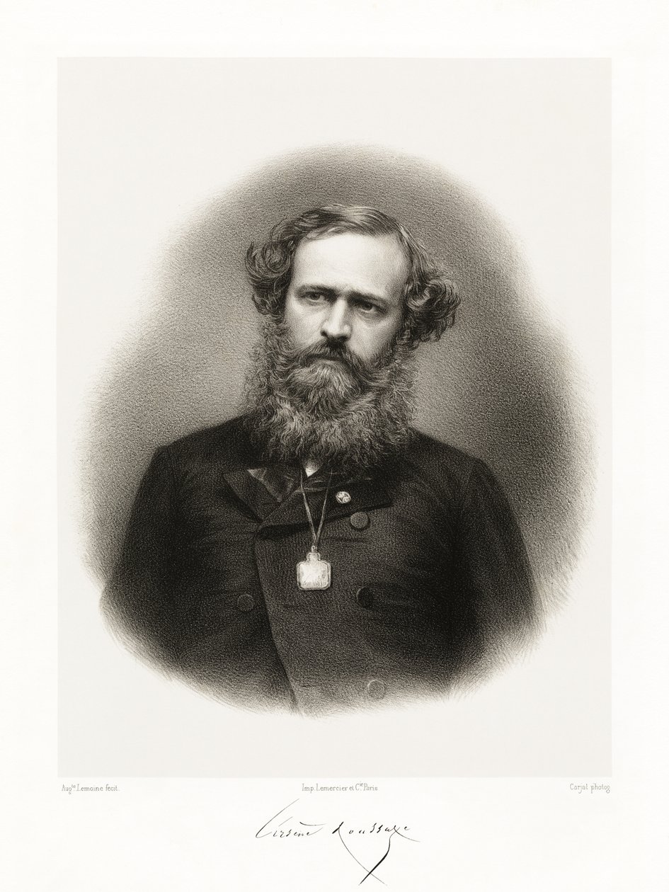 Arsene Houssaye, 1865-66 de Auguste Charles Lemoine