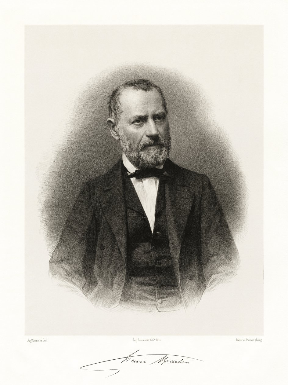 Bom Louis Henri Martin, 1865-66 de Auguste Charles Lemoine