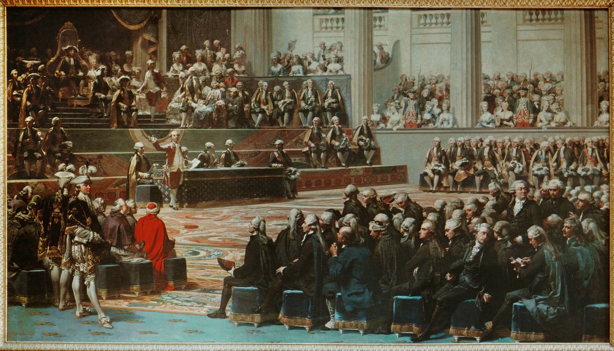 A abertura dos Estados Gerais em Versalhes ... de Auguste Couder