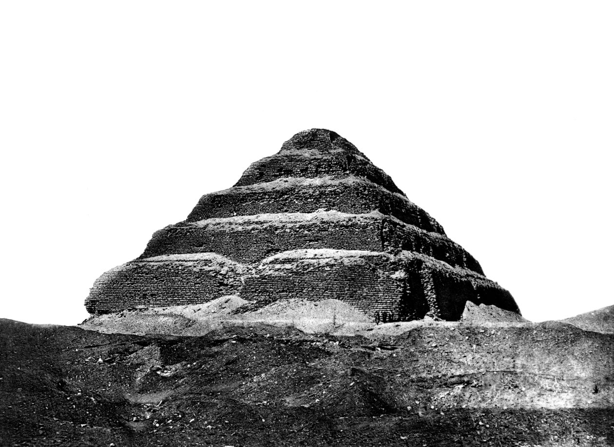 Memphis Saqqara, Egito, 1893 de Auguste Edouard Mariette
