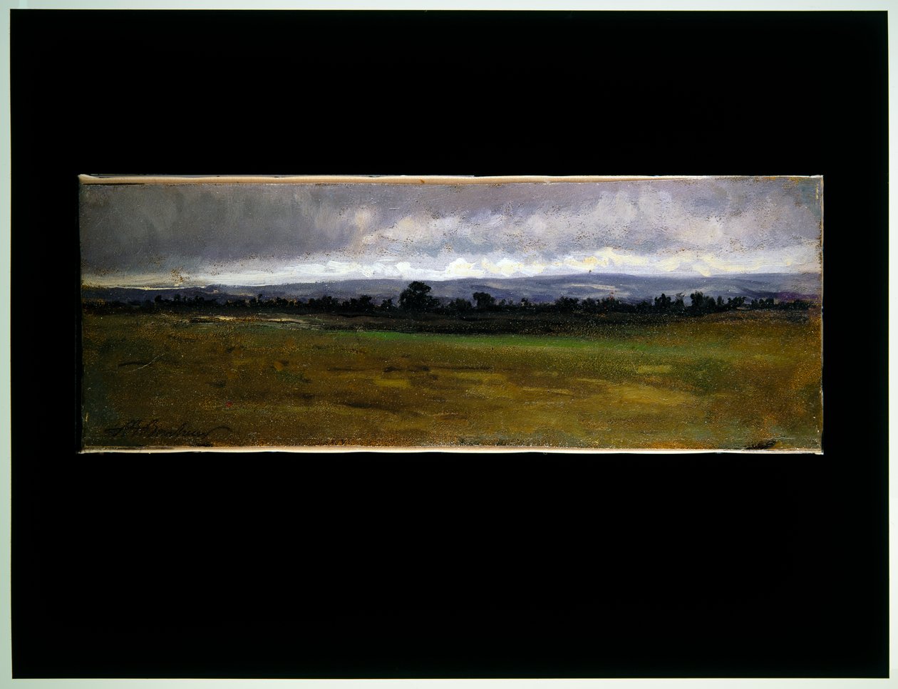 Duas paisagens de Auguste Francois Bonheur