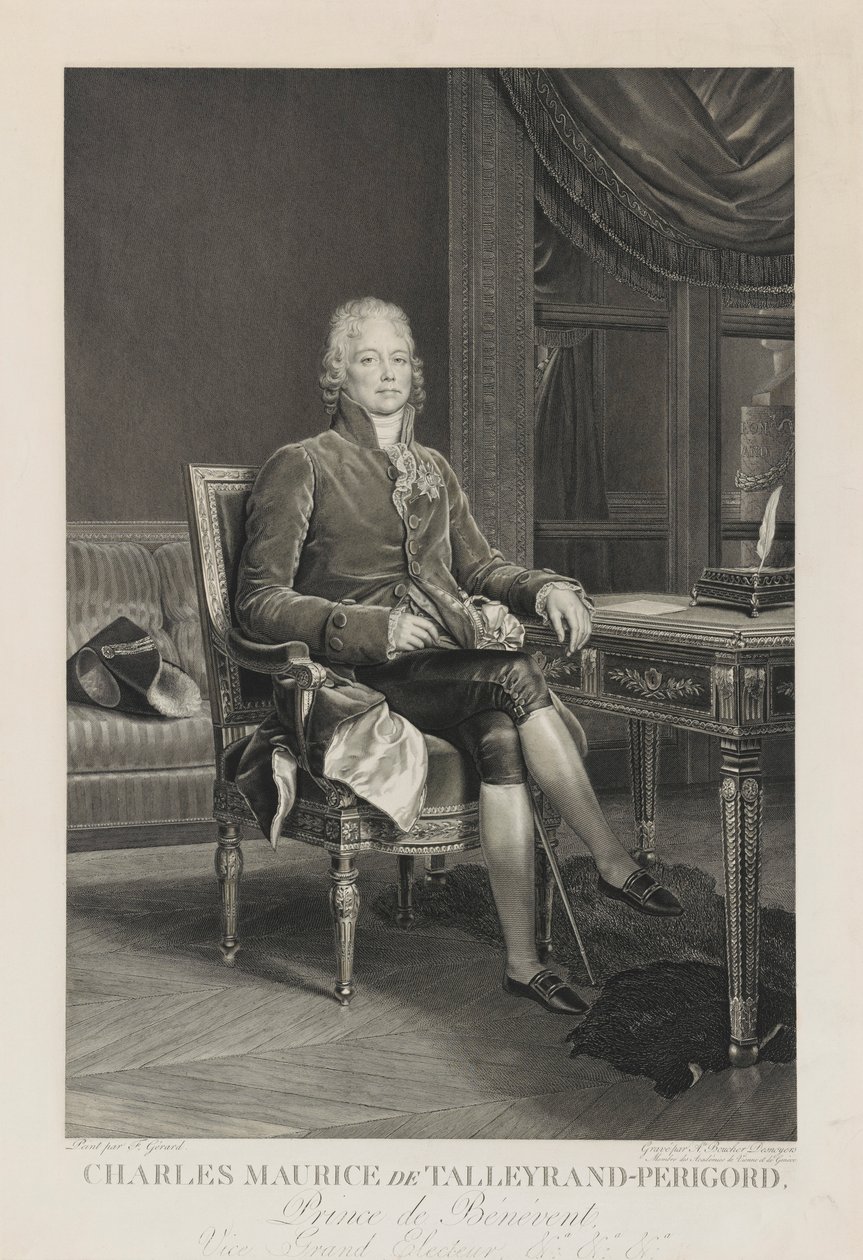 Charles Maurice de Talleyrand-Périgord de Auguste Gaspard Louis Desnoyers