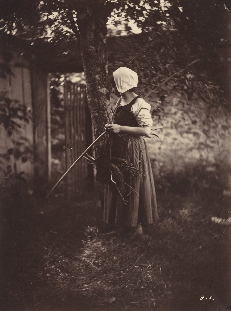 Camponês, c. 1870. de Auguste Giraudon