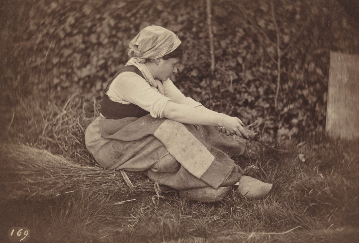 Camponês, c. 1870. de Auguste Giraudon