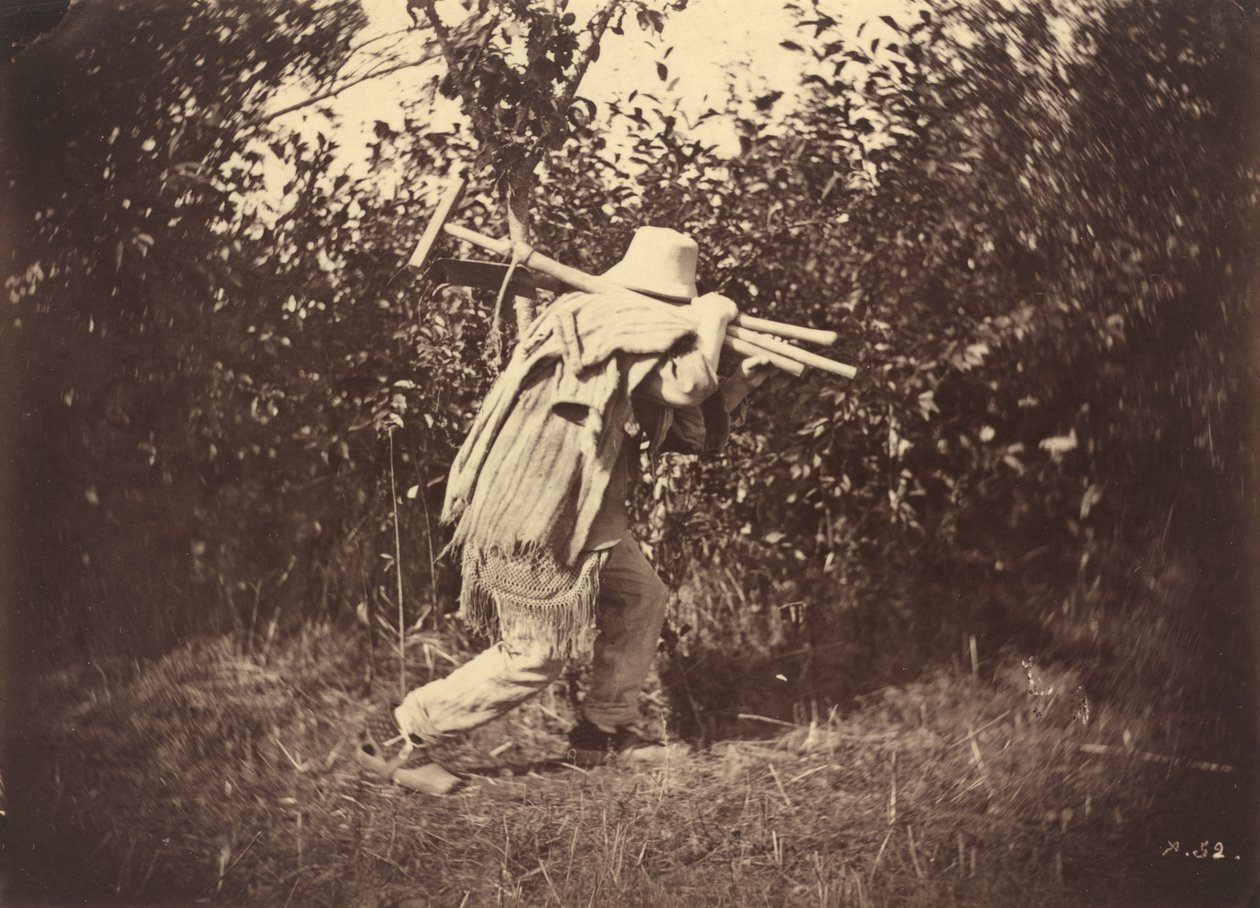 Camponês, c. 1870. de Auguste Giraudon