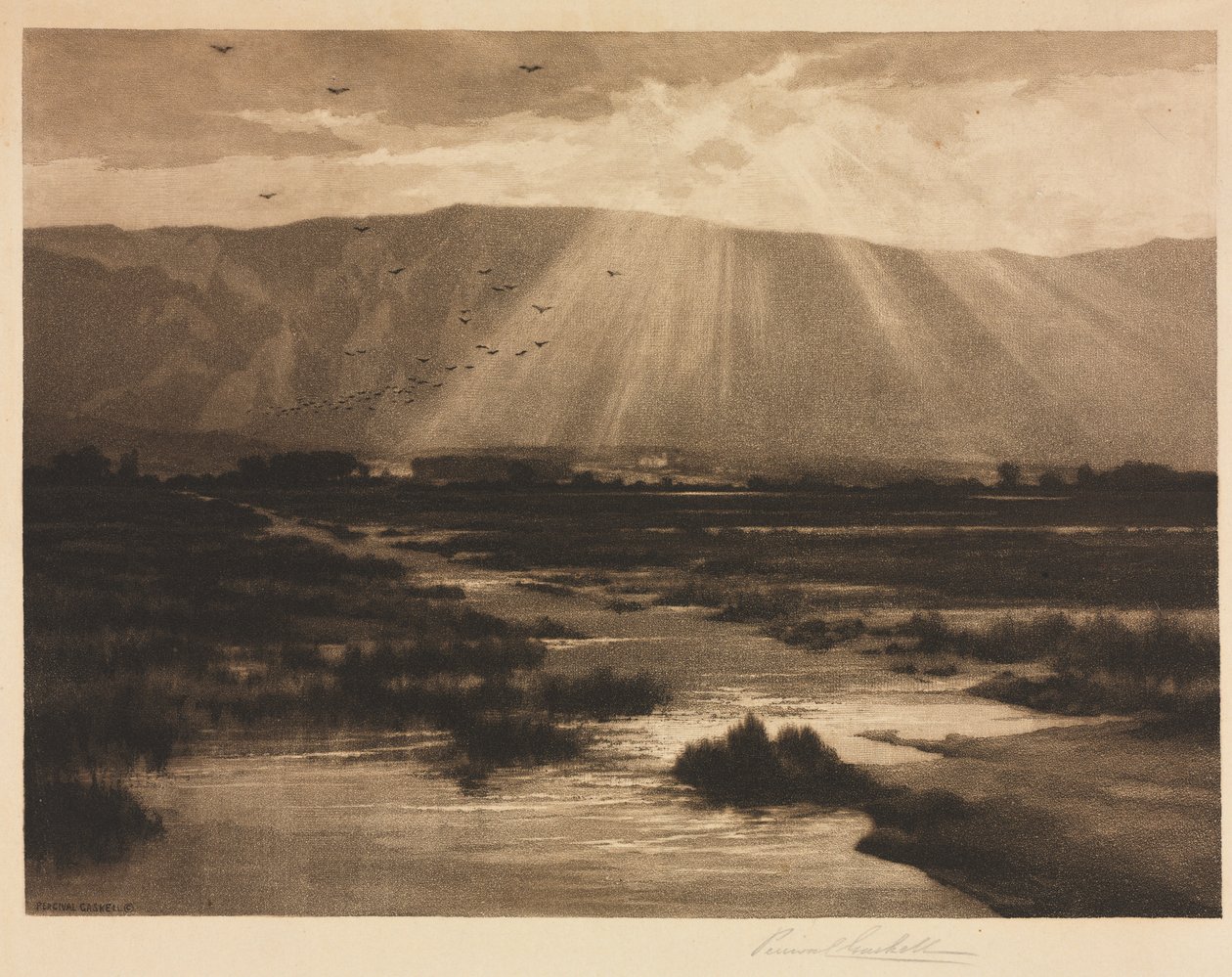 Paisagem de Auguste Giraudon