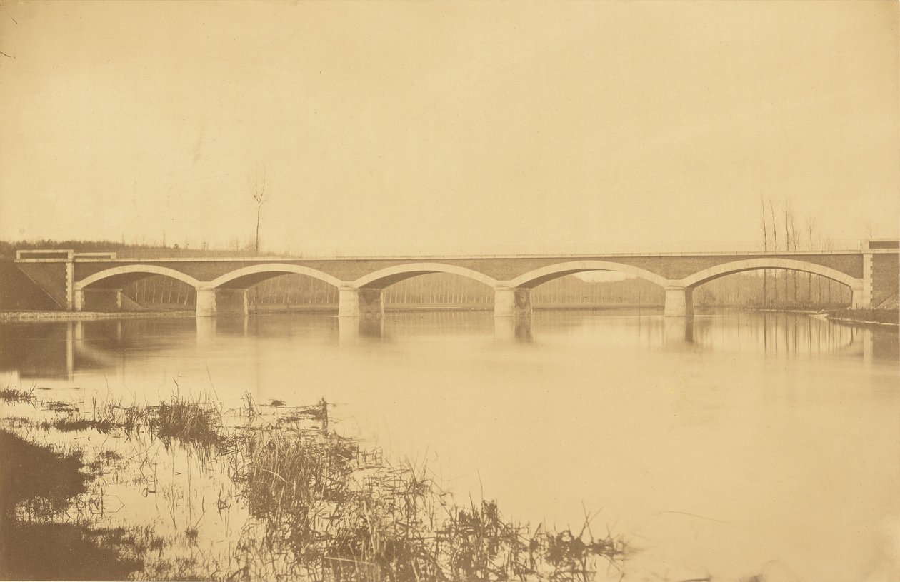 Linha de Villeneuve-Saint-Georges a Montargis, Viaduto do Loing (perto de Montargis) de Auguste Hippolyte Collard