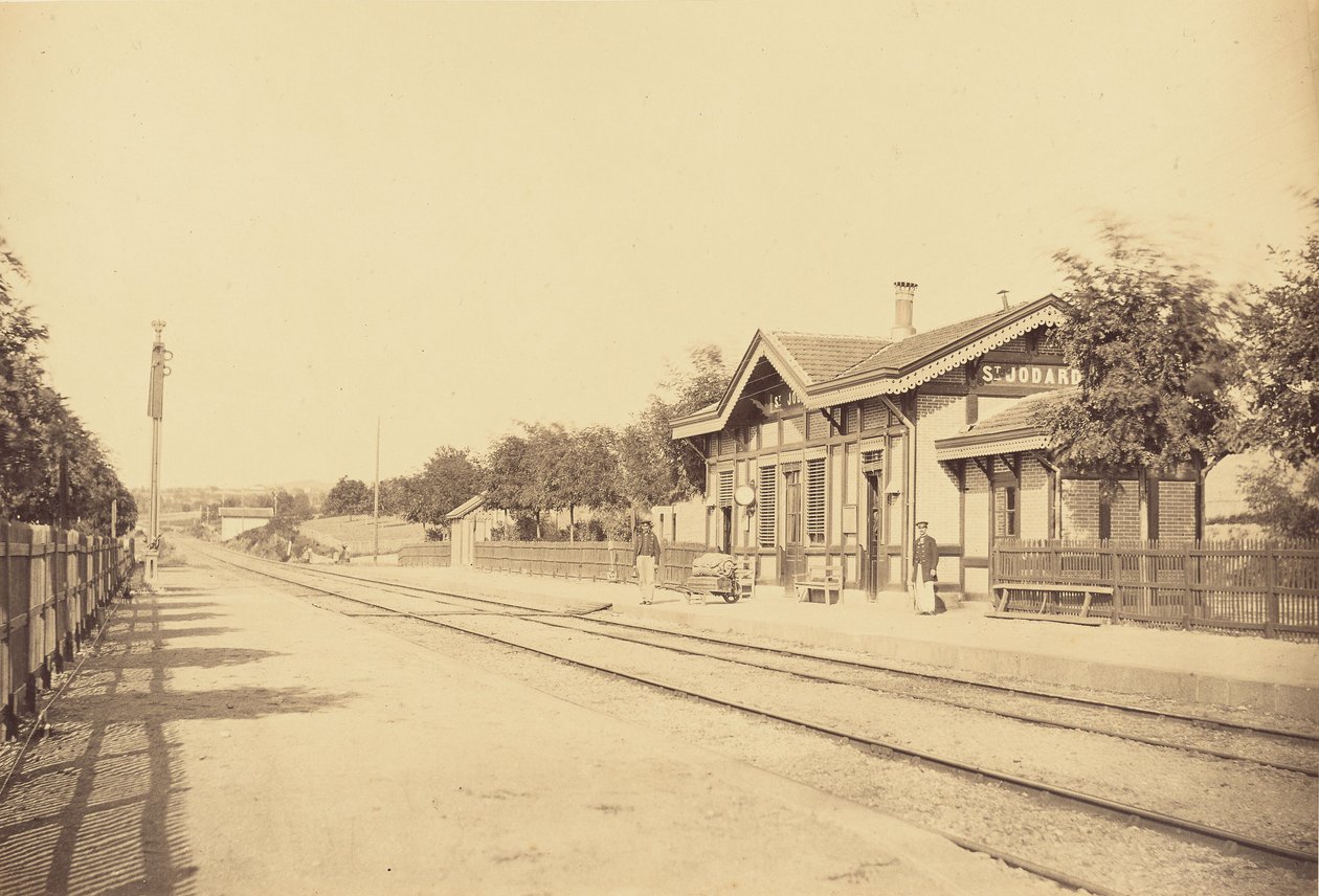 Estação de Saint-Jodard de Auguste Hippolyte Collard
