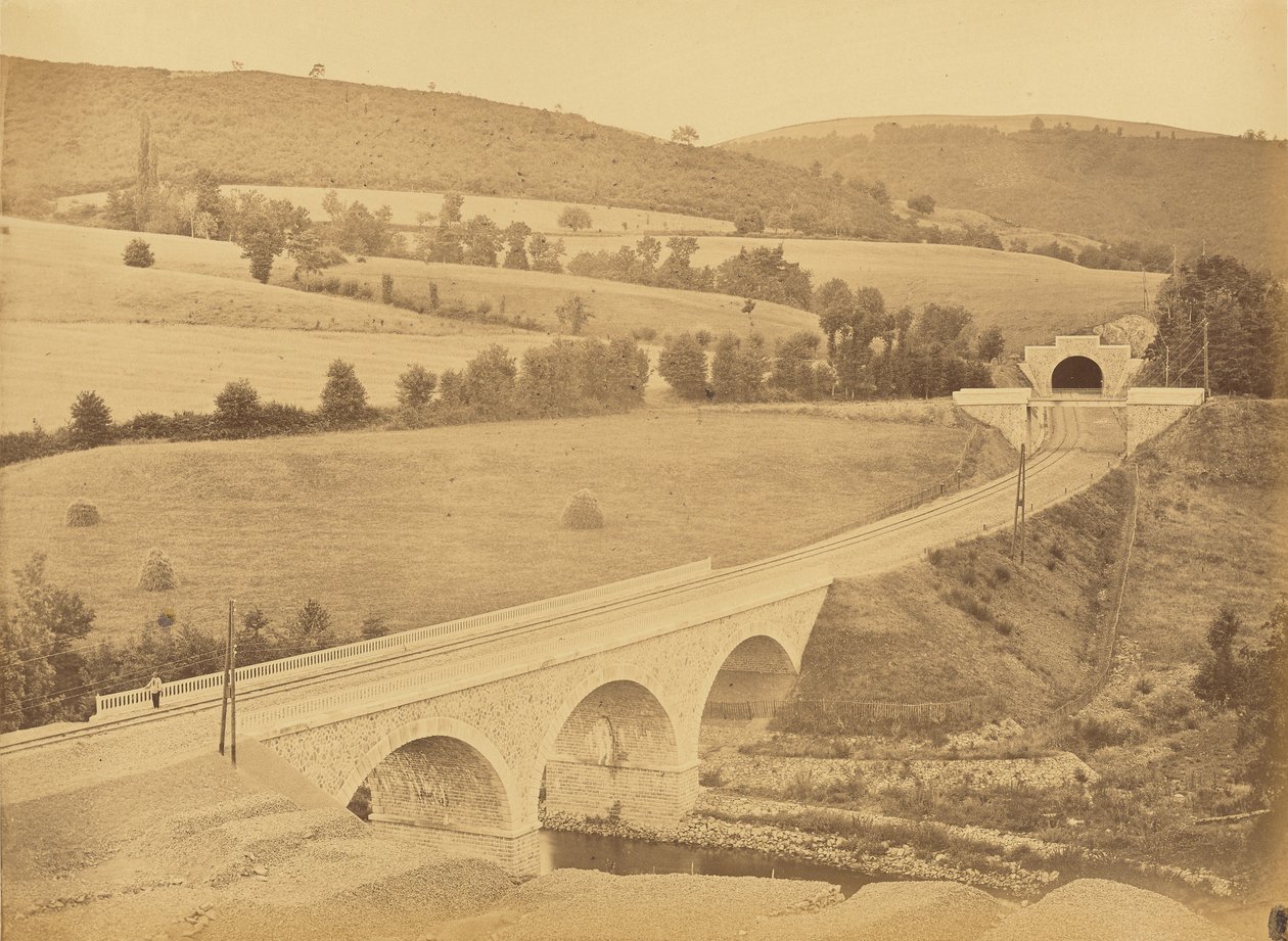 Viaduto sobre o rio Rhims, perto do Hôpital de Auguste Hippolyte Collard