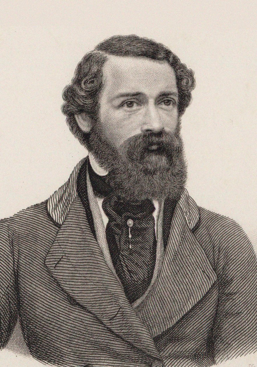Retrato do compositor Joseph Netzer 1808-1864, c. 1850 de Auguste Hüssener