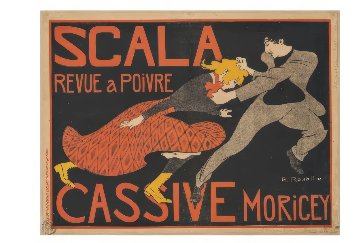 Scala. Moinho de pimenta. Cassive Moricey de Auguste Jean Baptiste Roubille