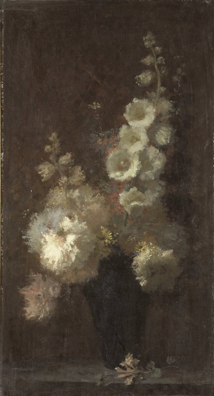 Natureza morta com flores de Auguste Jouve